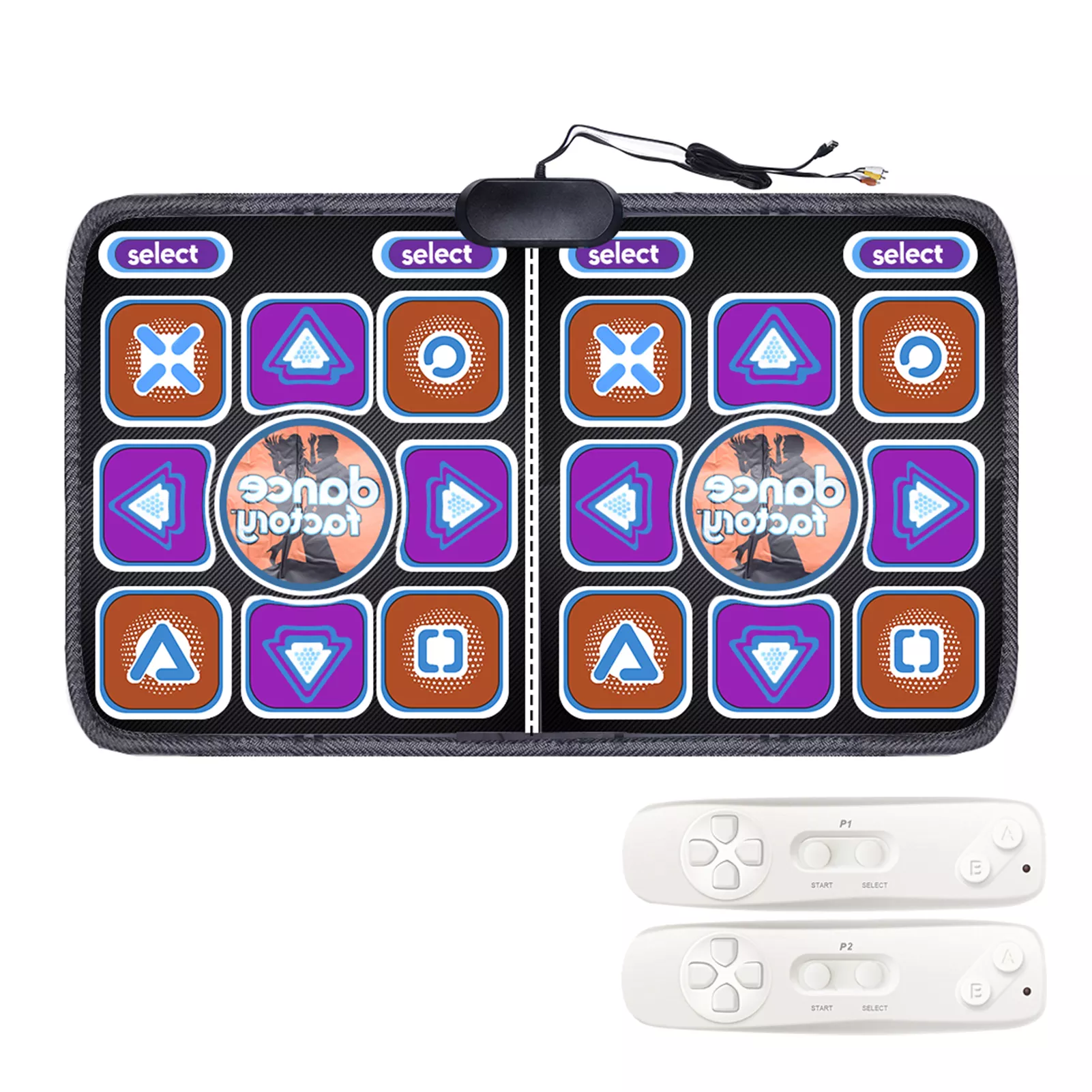 Gift HD Running Blanket Kids Toy Yoga Game For TV PVC Massage Learning Double Dance Mat Computer 3D Indoor Home