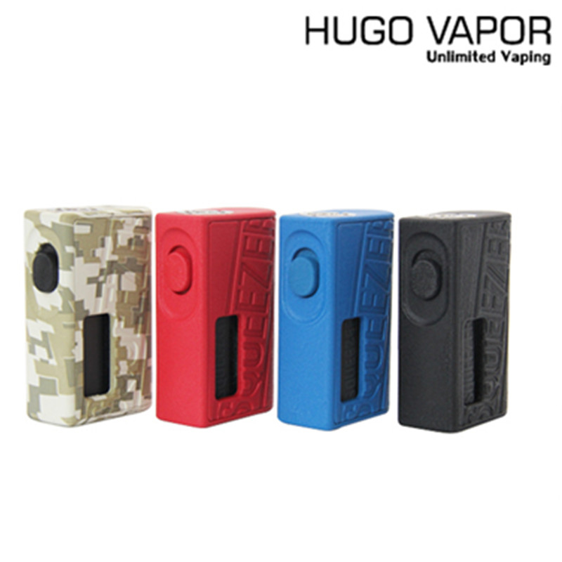 Electronic Cigarette Hugo Vapor Squeezer Squonker Box Mod With 18650/20700 Battery For 510 Thread Pin 810 Drip Tip RDA Atomizer